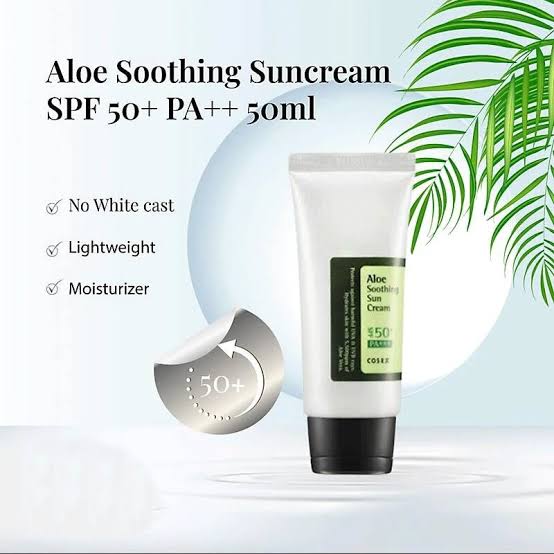 Cosrx Aloe Soothing Sun Cream Spf50+ | Pa+++